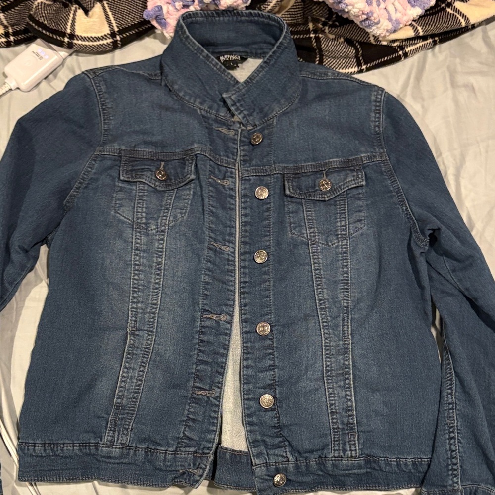 Dark Blue Jean Jacket for Women